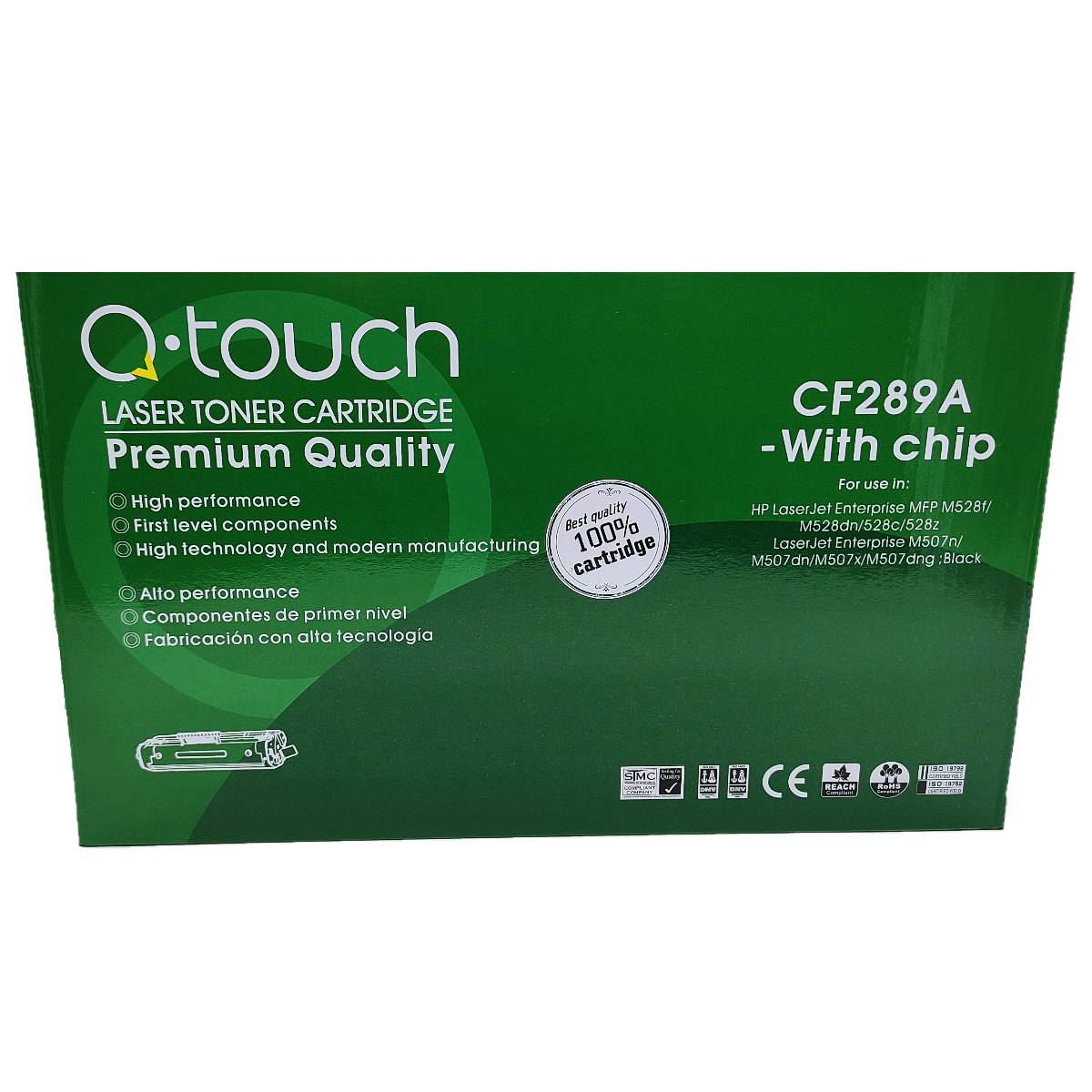 Foto 3 pulgar | Tóner Genérico Qtouch 89A Compatible con HP M507 5000 Impresiones