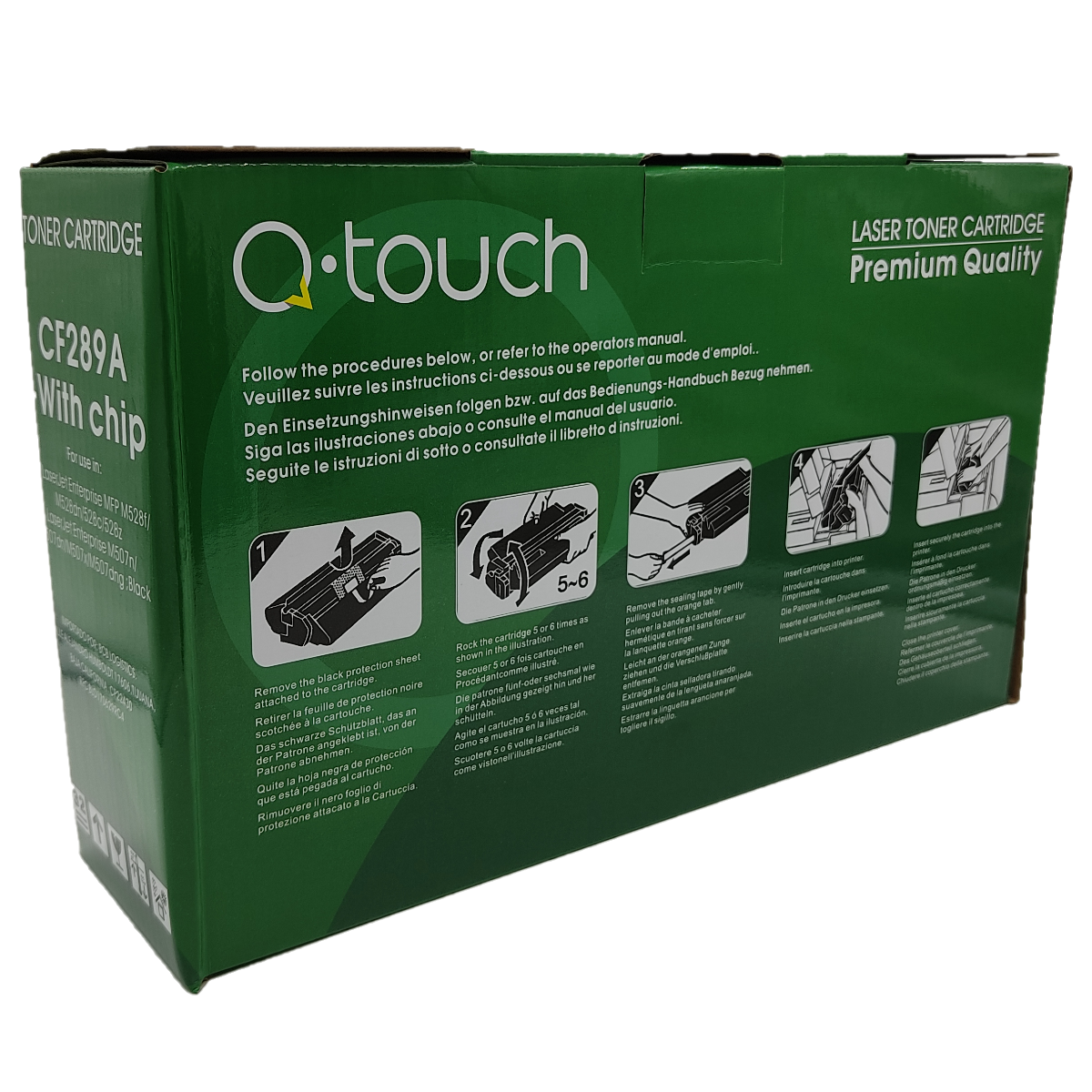 Foto 4 pulgar | Tóner Genérico Qtouch 89A Compatible con HP M507 5000 Impresiones