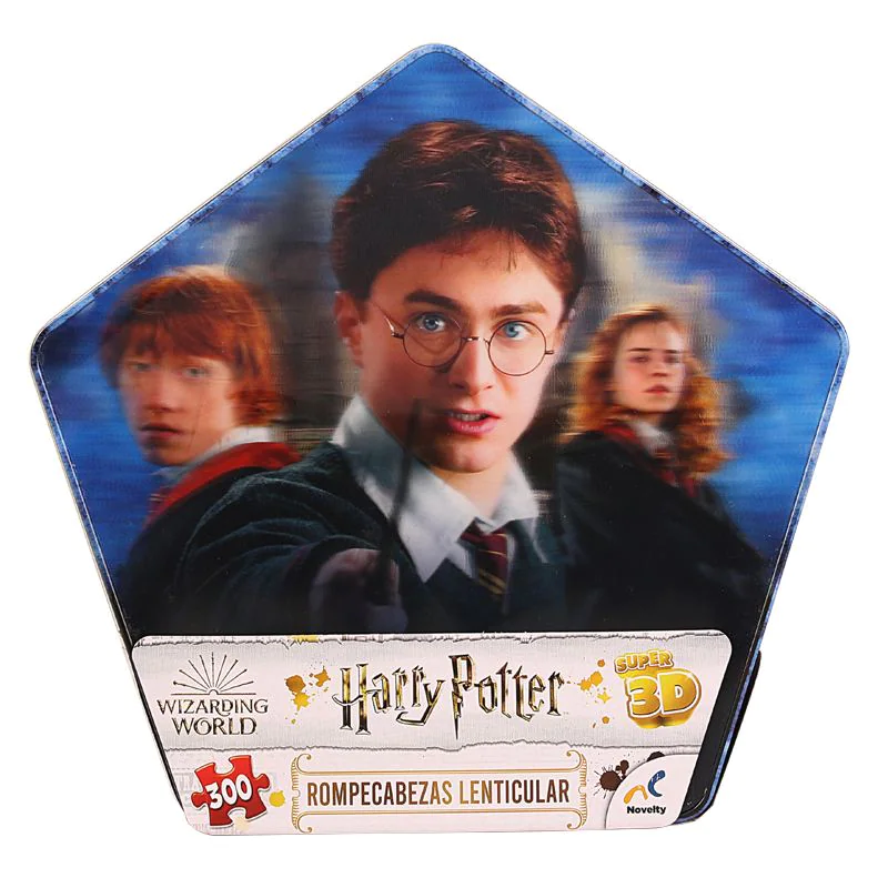 Foto 3 pulgar | Rompecabezas Coleccionable Harry Potter 3d Novelty con Caja Metálica 250 pz