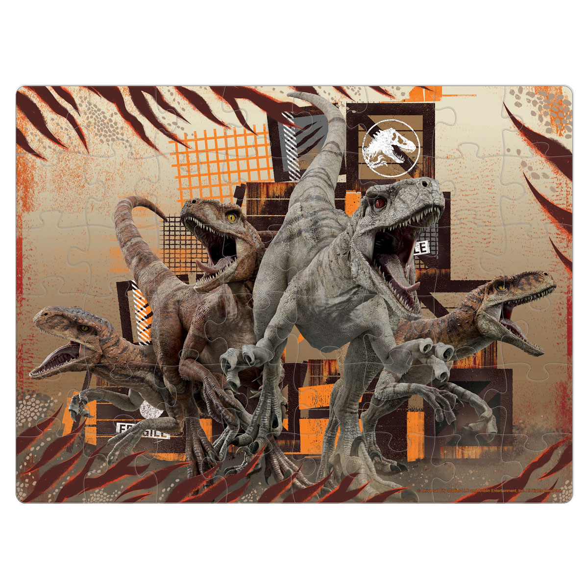 Foto 2 | Rompecabezas 3d De Jurassic World - Novelty