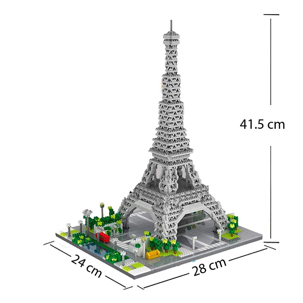 Foto 2 pulgar | Construcción Torre Eiffel 3d 3369 Piezas 41 Cm Altura