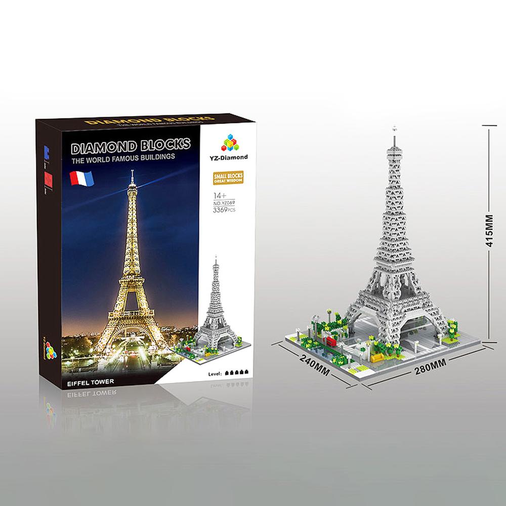 Foto 5 | Construcción Torre Eiffel 3d 3369 Piezas 41 Cm Altura