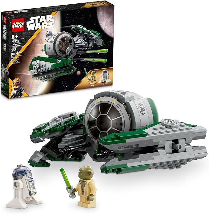 Foto 2 pulgar | Lego Star Wars: The Clone Wars Yoda's Jedi Starfighter 75360