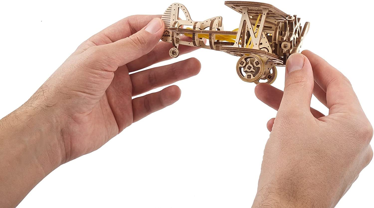 Foto 4 pulgar | Puzle 3d De Madera Modelo Mecánico Ugears Mini-biplano - Venta Internacional.