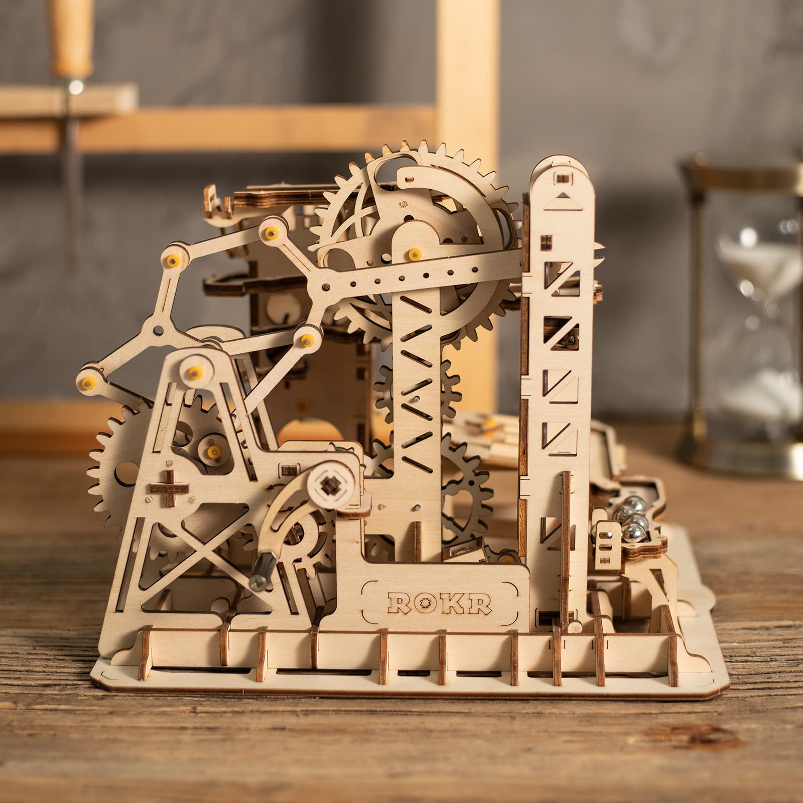 Foto 6 pulgar | Rompecabezas de Madera 3D Rokr Marble Run Maqueta Kit de Construcción Fortress - Venta Internacional