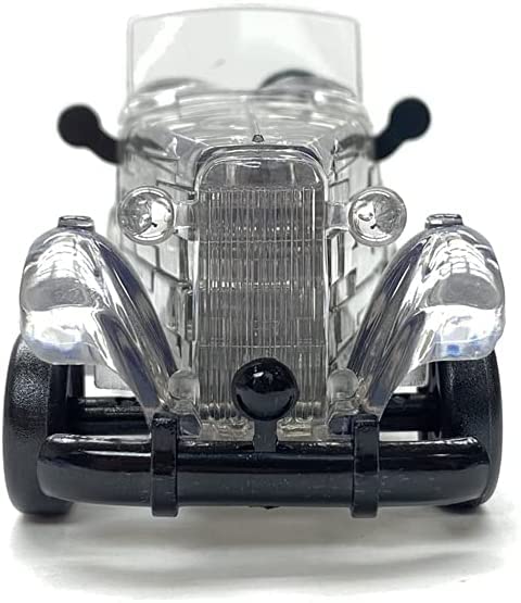Foto 3 pulgar | Rompecabezas de Cristal 3D para Armar Coches Vintage - 54 Piezas Grises - Venta Internacional