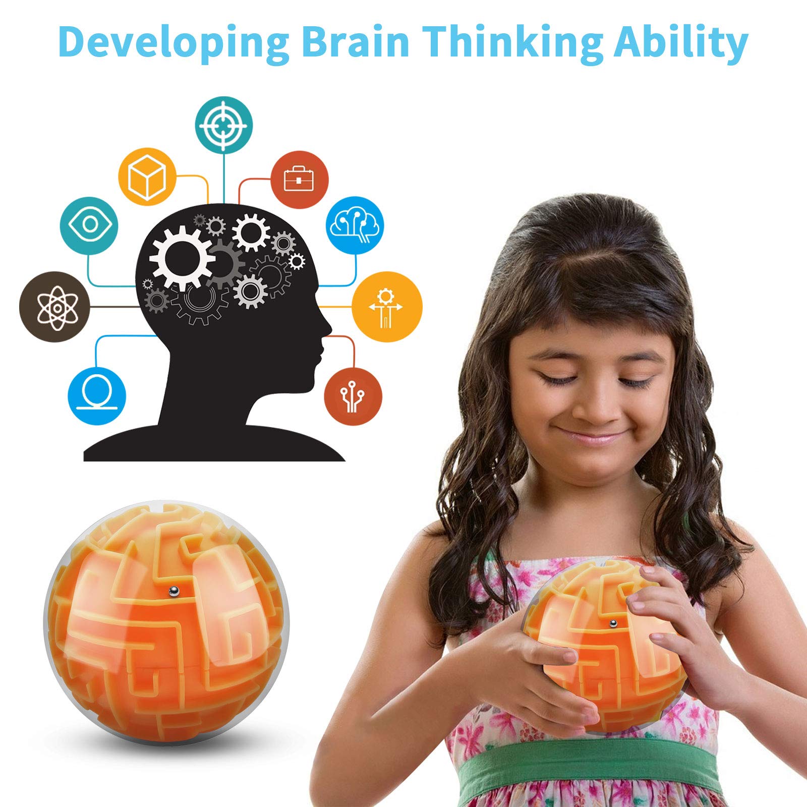 Foto 5 pulgar | Laberinto YongnKids 3D - Venta Internacional