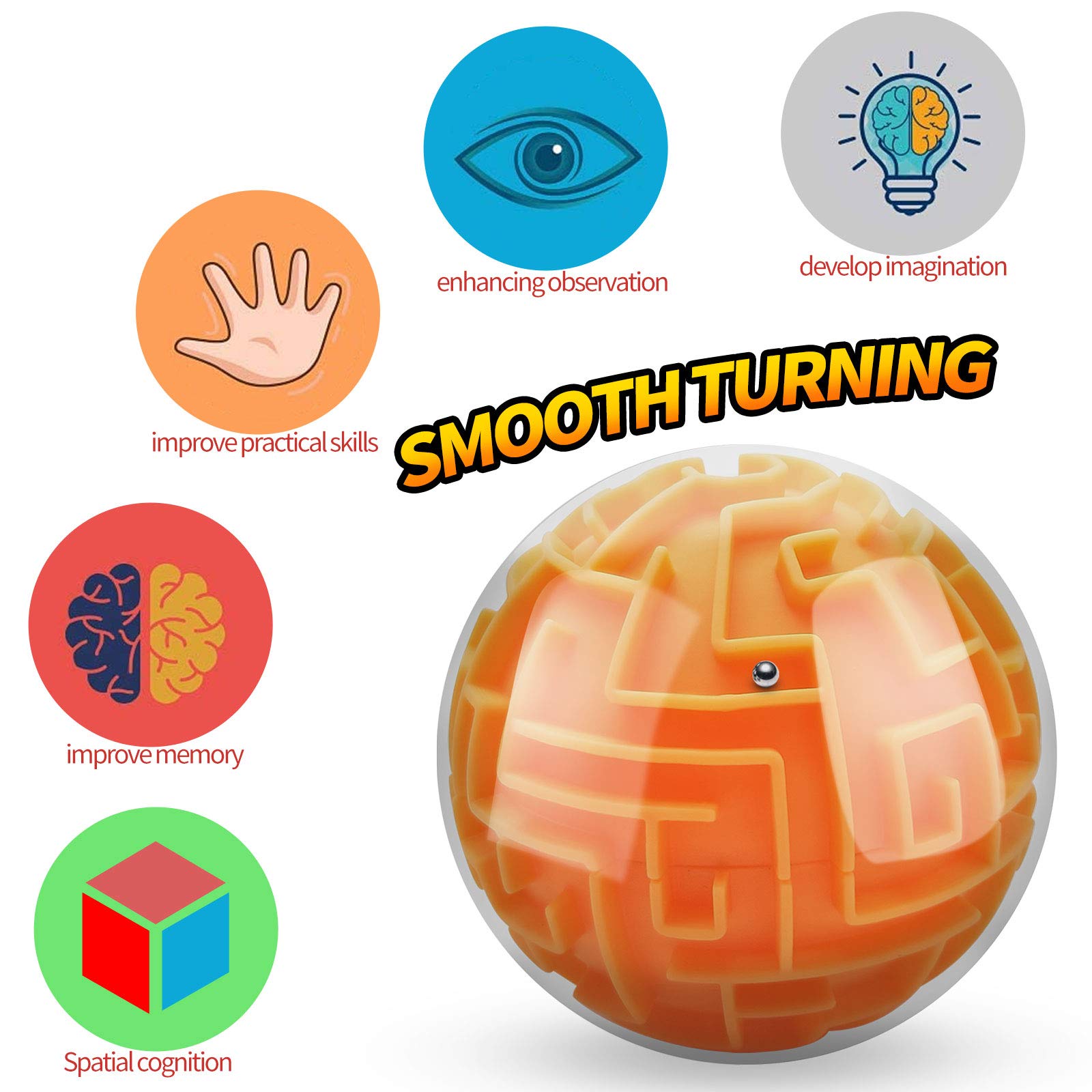 Foto 7 pulgar | Laberinto YongnKids 3D - Venta Internacional