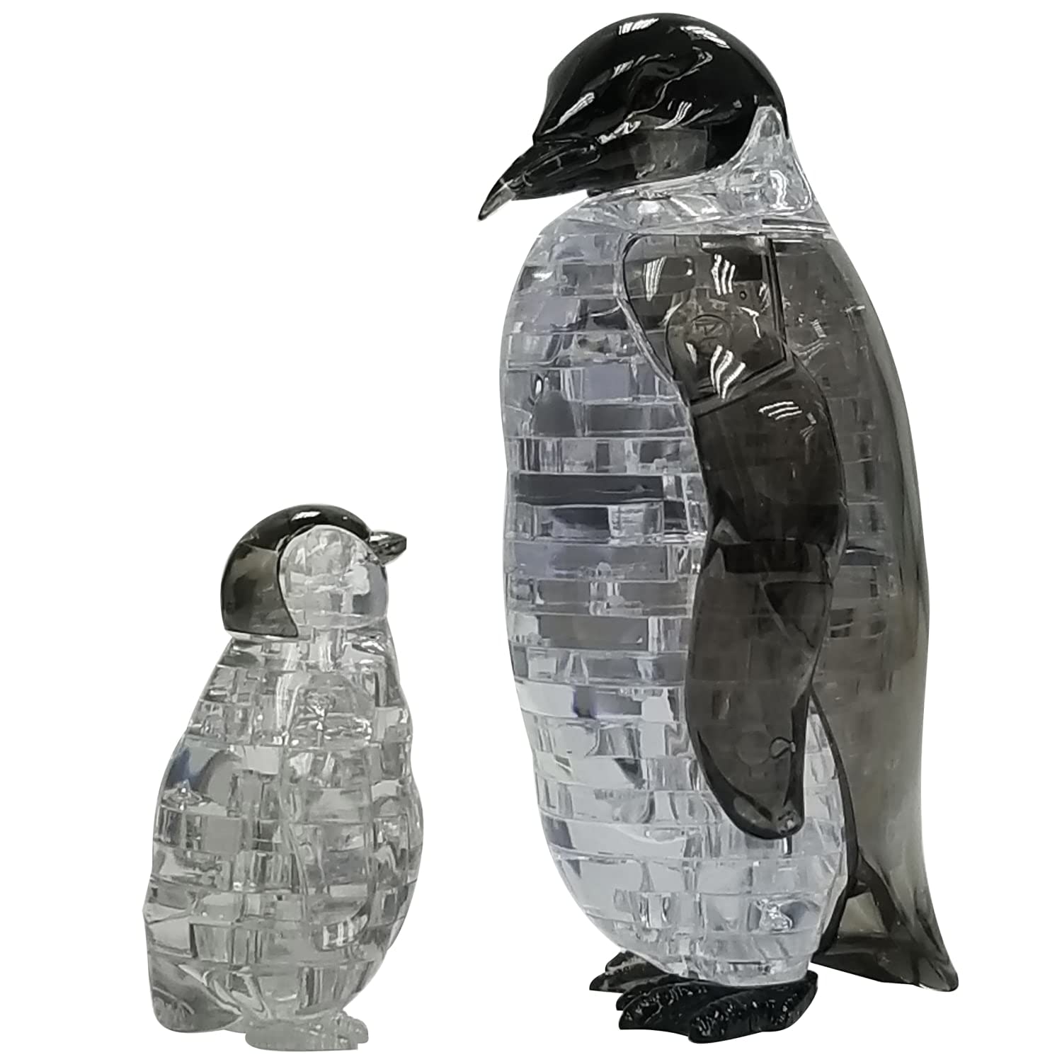 Foto 2 | Rompecabezas de Cristal 3D Penguin and Baby de BePuzzled | Difícil y Hermoso