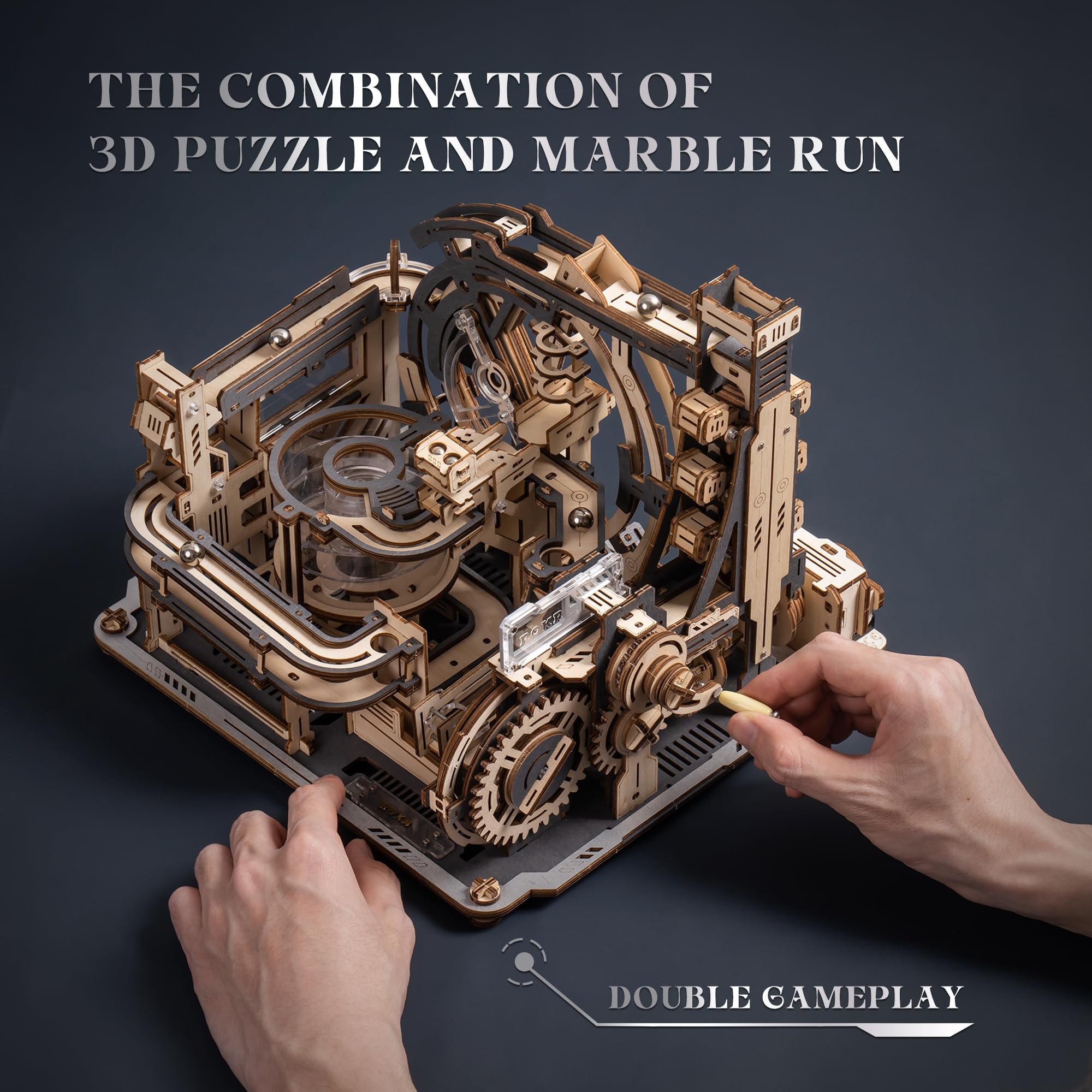 Foto 8 pulgar | Puzzle 3d Rokr Marble Spaceport Lgc01 Electric 472 Piezas - Venta Internacional