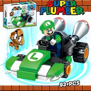 Foto 3 | Set 4 Autos De Carreras Mario Bloques Armables Karts Peach Luigui