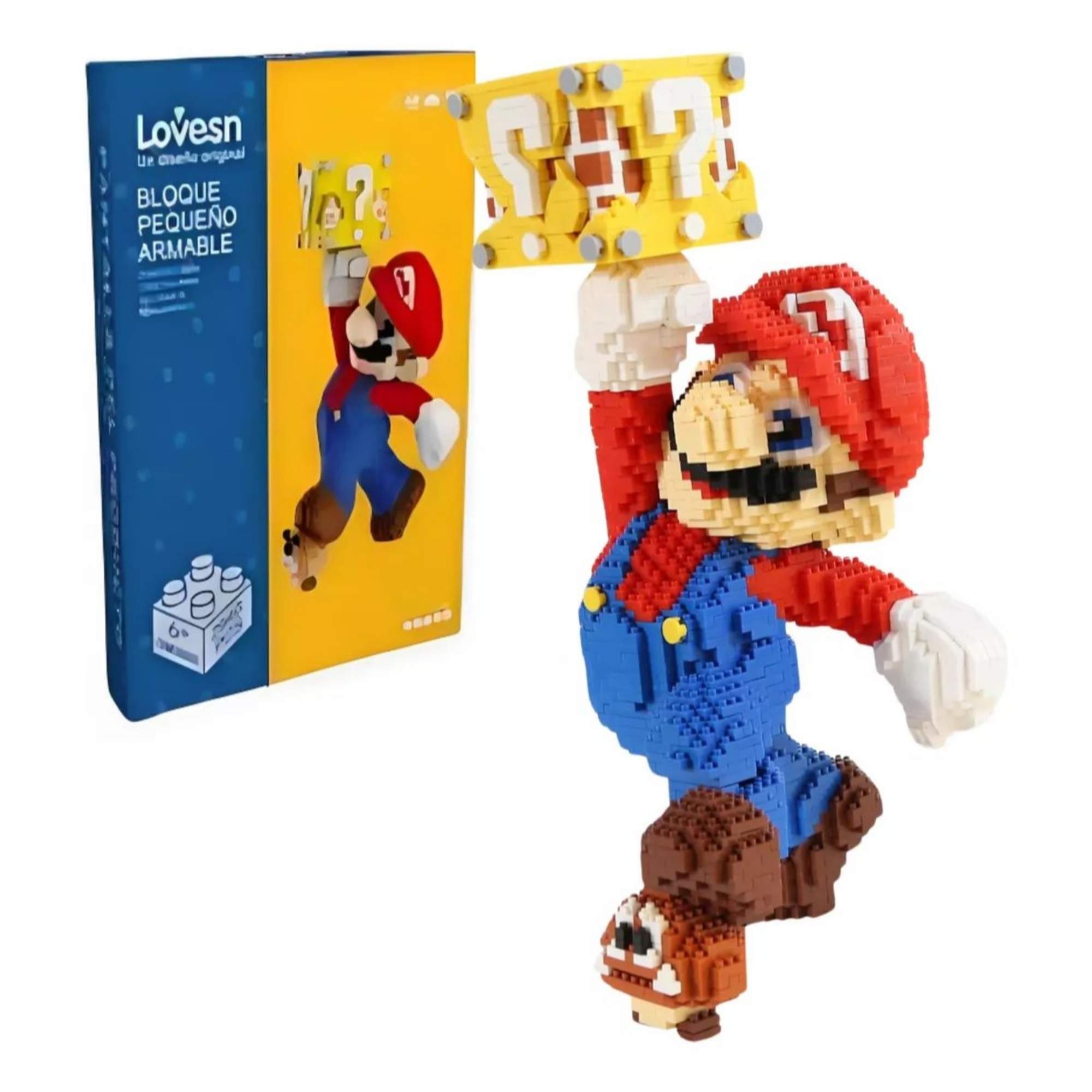 Foto 1 | Super Mario Wonder Go Mini Bloques Figura Armable 3d