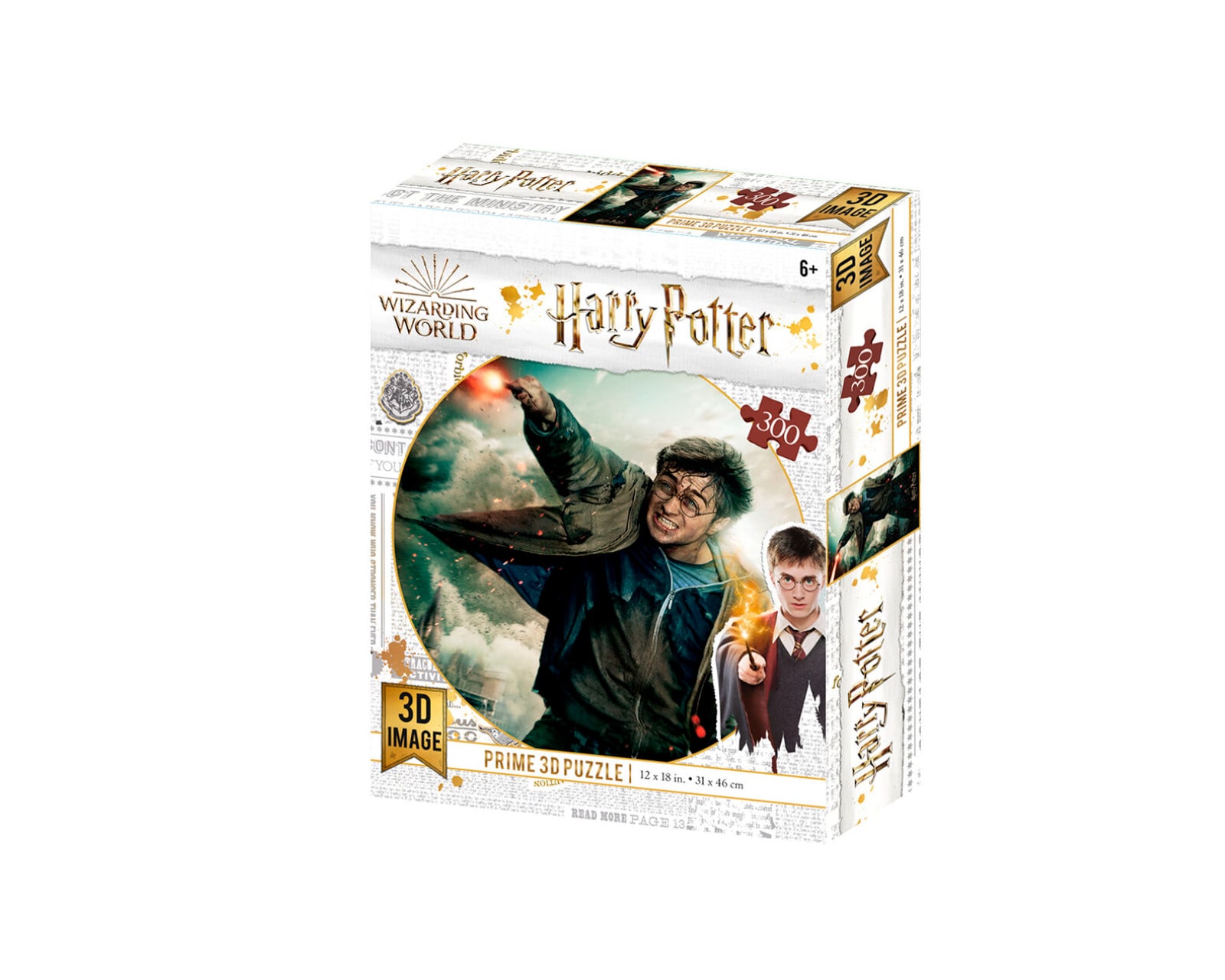 Puzzle Lenticular Harry Potter Batalla 300 Piezas $399