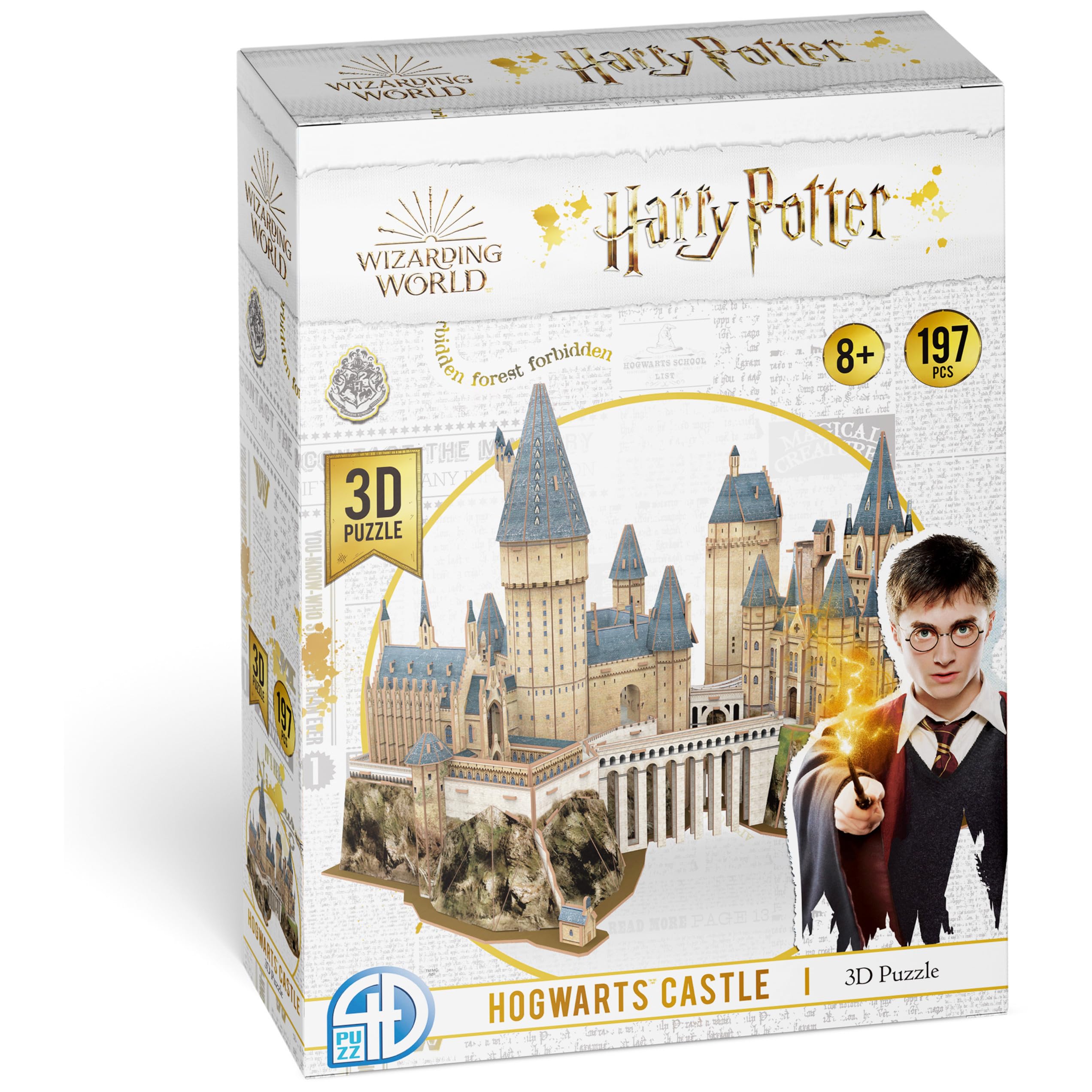 Foto 2 pulgar | Puzle 3d Del Castillo De Hogwarts De Harry Potter, 197 Piezas - Venta Internacional.