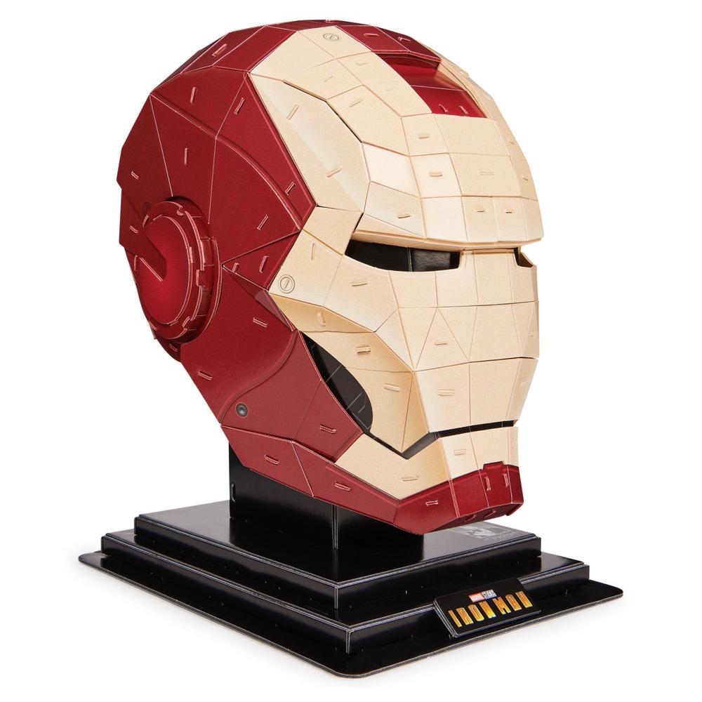 Foto 3 pulgar | Rompecabezas 4D del casco de Iron Man de Marvel