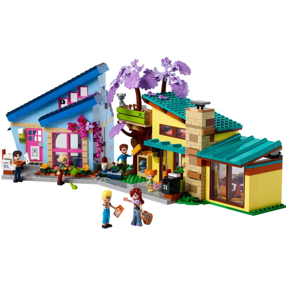 Lego Friends Casas Familiares De Olly Y Paisley 42620