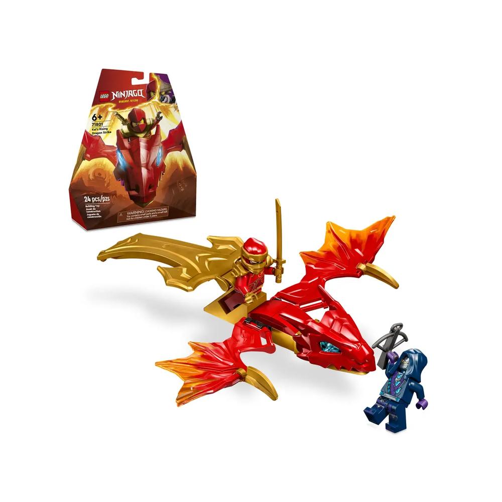 Foto 3 pulgar | Lego Ninjago Ataque Rising Dragon De Kai 71801