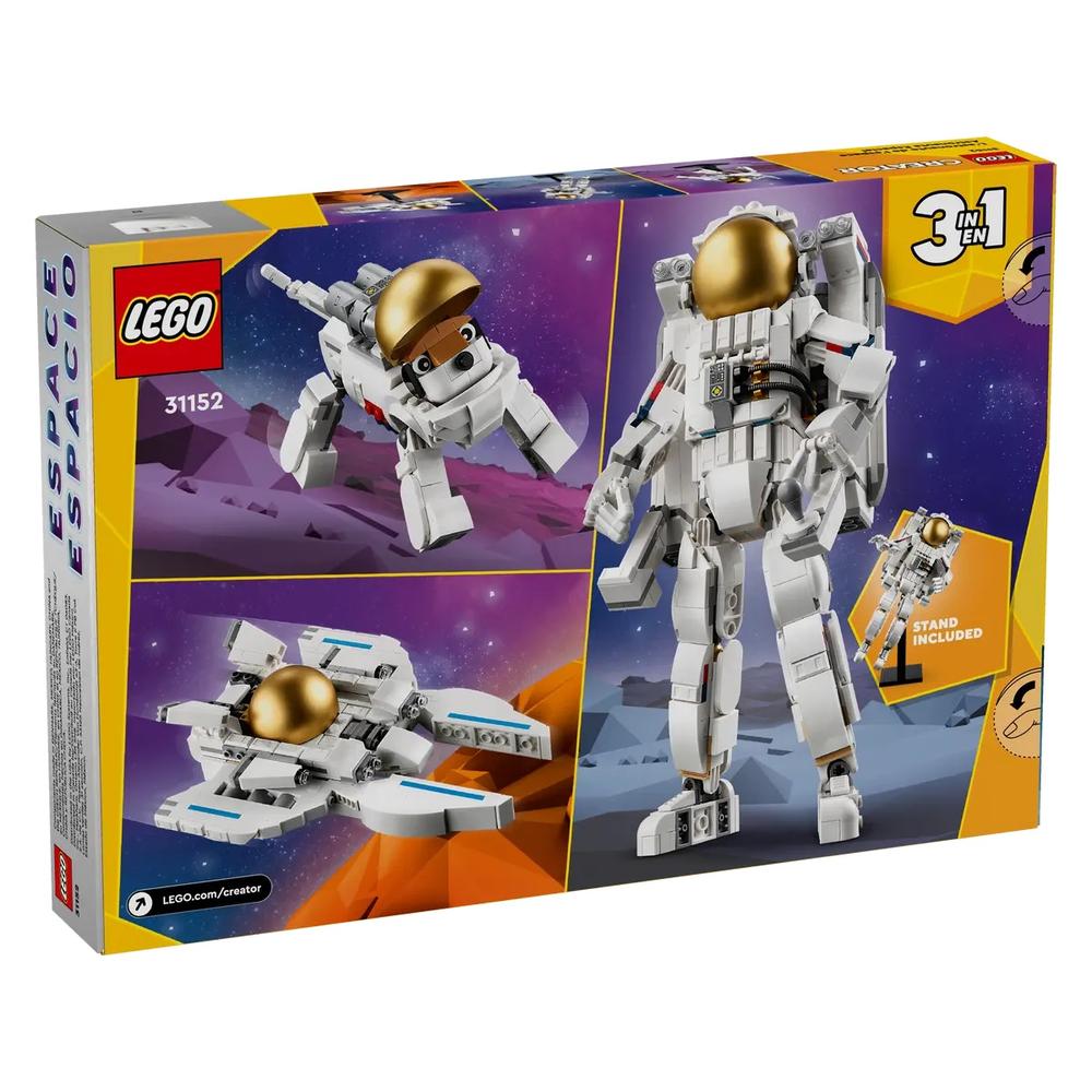 Foto 1 | Lego Creator 3 En 5 Astronauta Espacial 31152