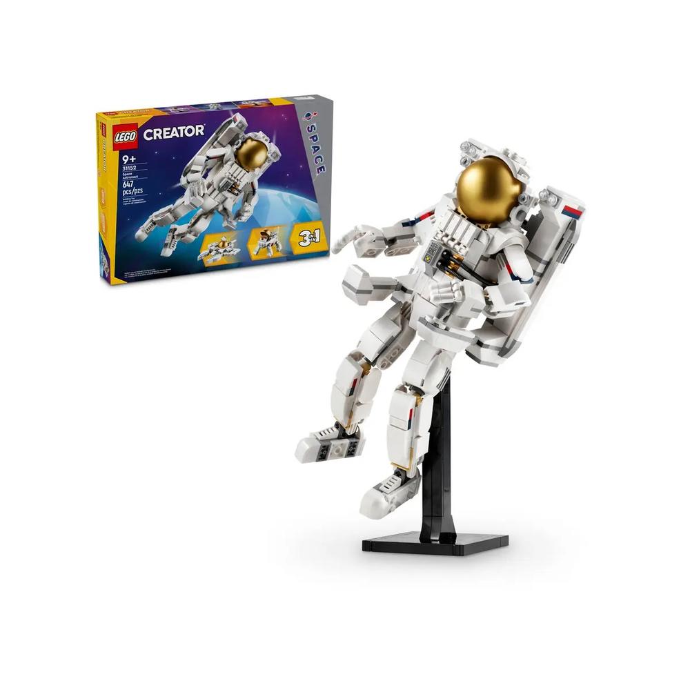Foto 5 pulgar | Lego Creator 3 En 5 Astronauta Espacial 31152