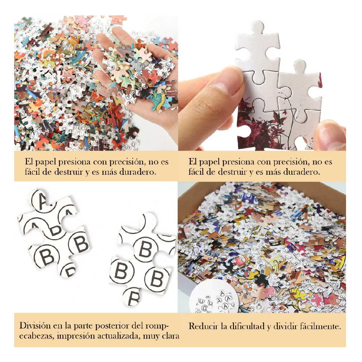 Foto 2 | Rompecabezas 1000 Piezas Puzzle 3d Juguetes Antiestres