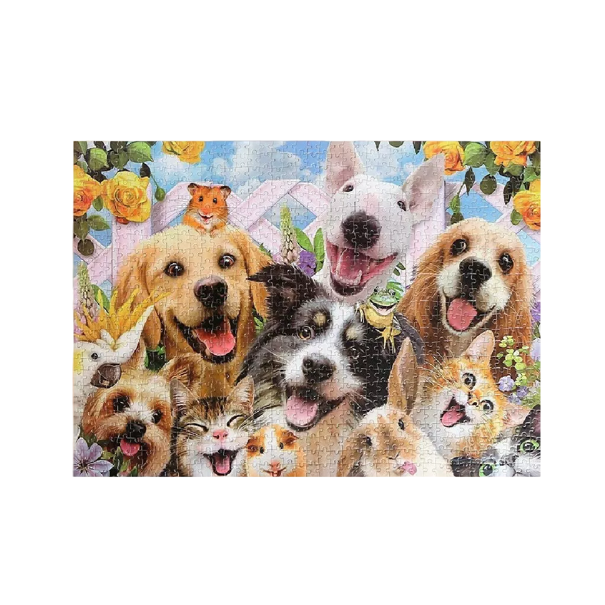 Foto 1 | Rompecabezas De 1000 Piezas, 70x50 Cm De Perros Lindos