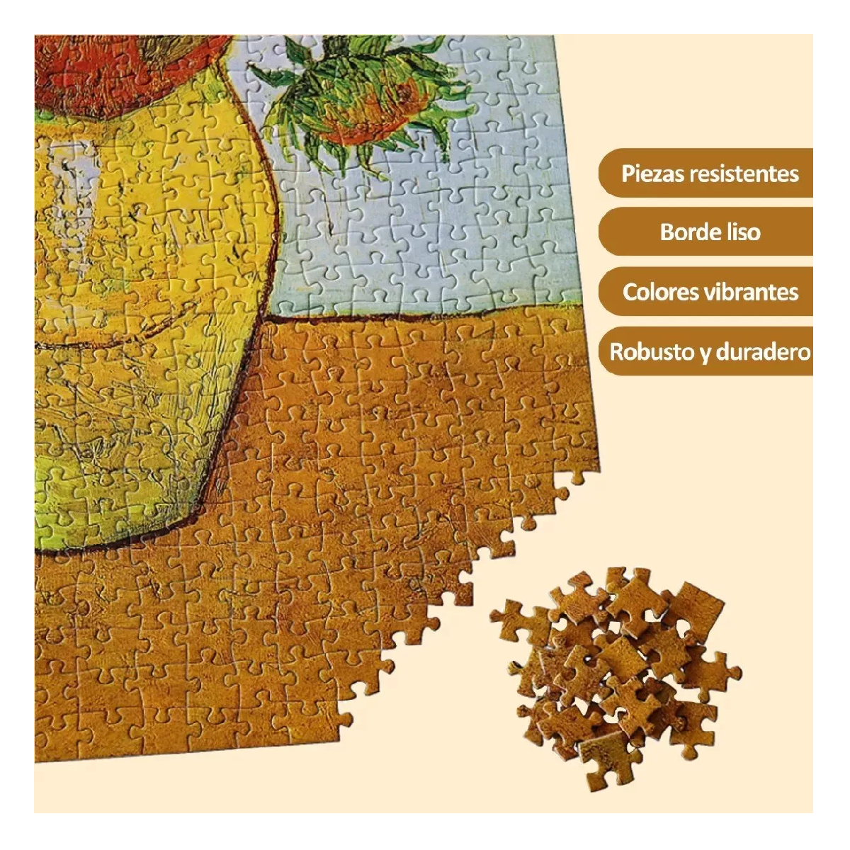 Foto 2 | Rompecabeza Puzzle Cresko Girasole Gogh Arte