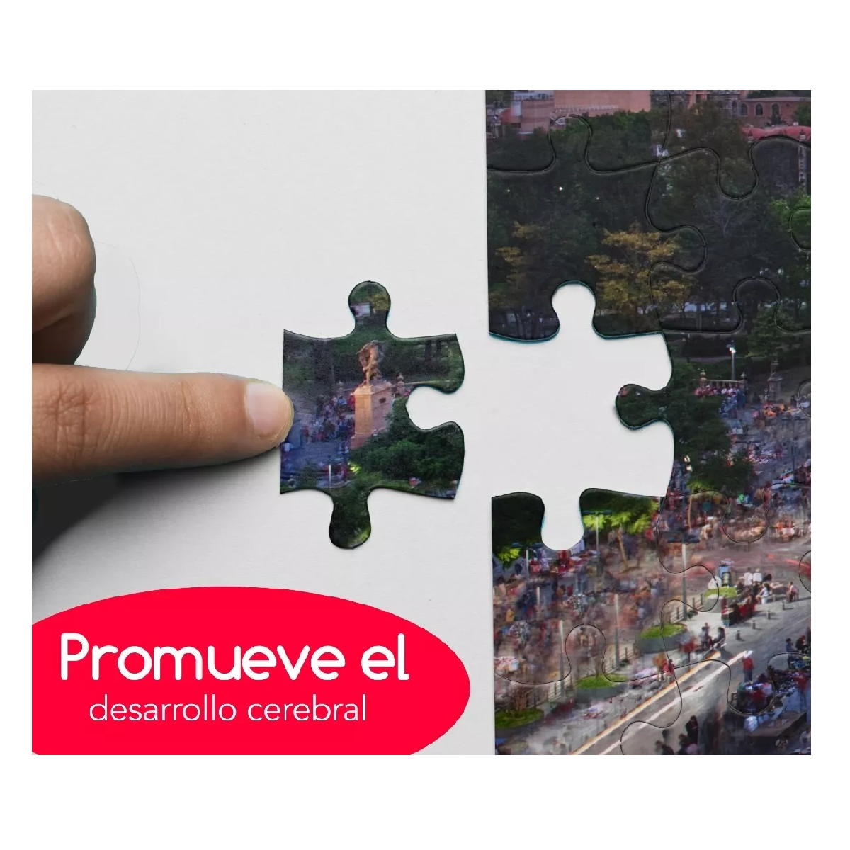 Foto 4 pulgar | Rompecabezas 1000 Pz Bellas Artes Multicolor Calidad Premium