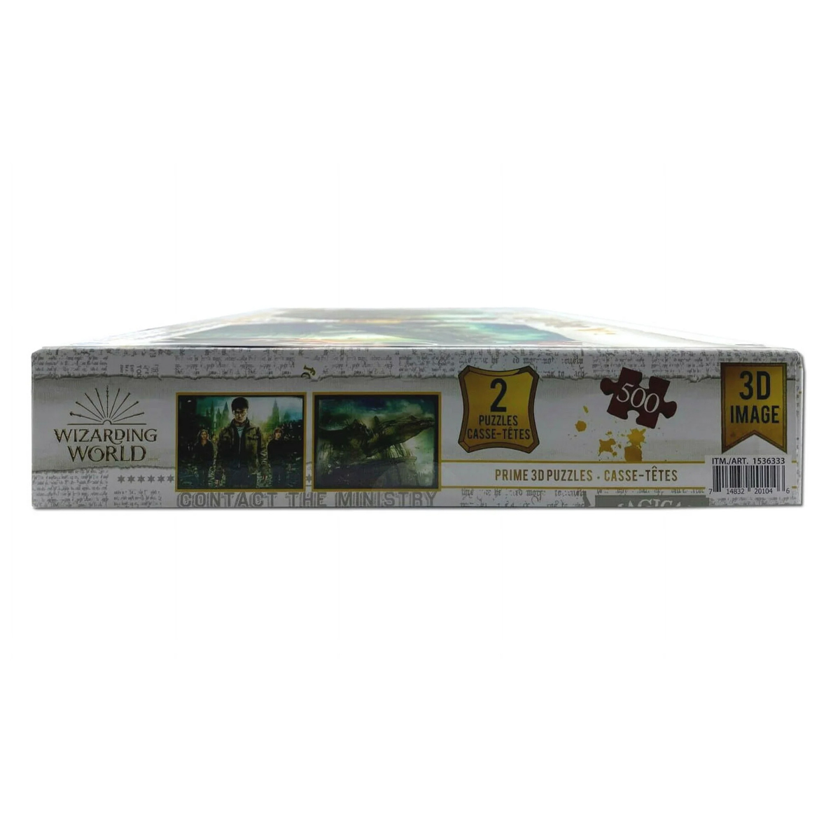 Foto 4 pulgar | Rompecabezas 3d 500pz 2pz Harry Potter