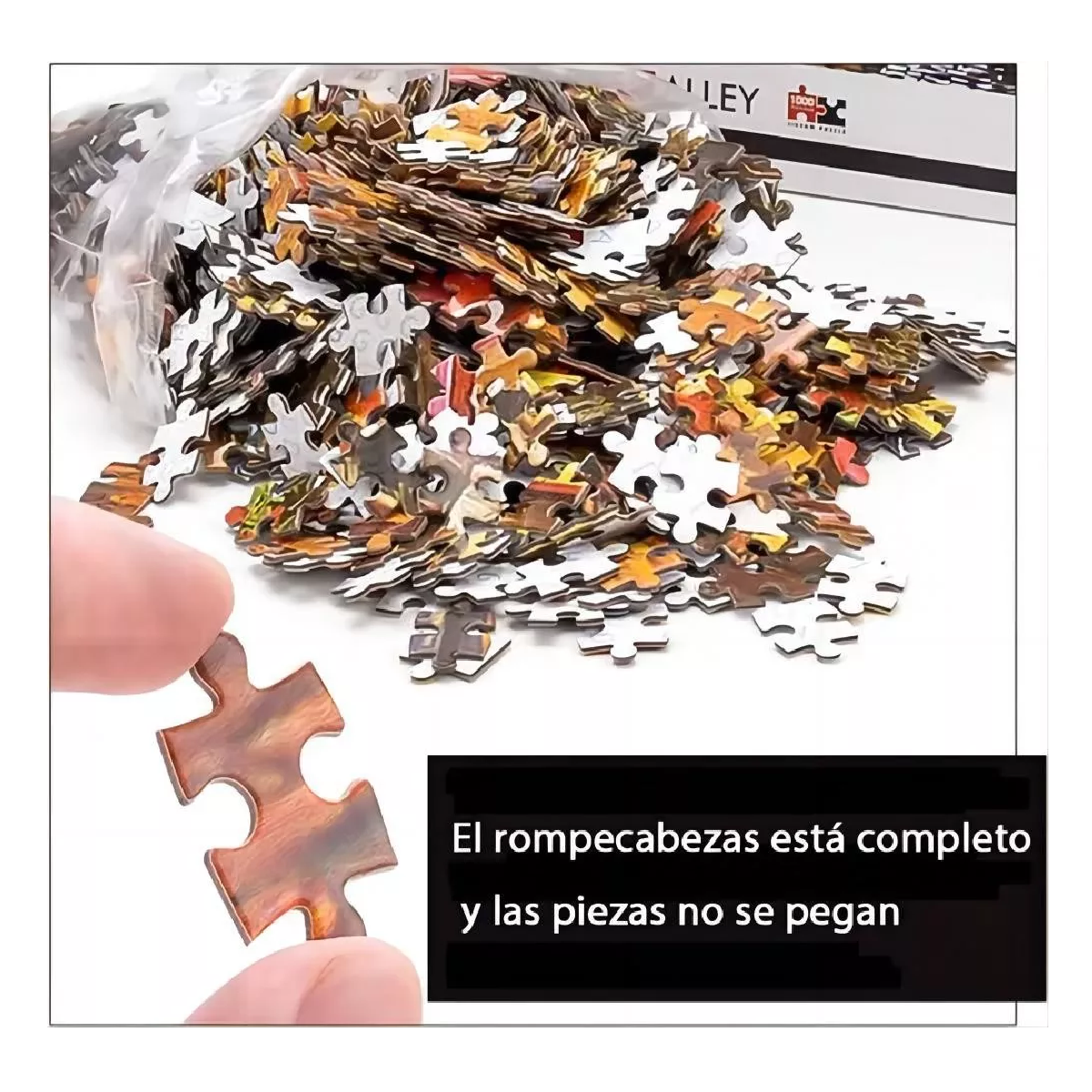 Foto 4 pulgar | Rompecabezas 70x50cm De Gato Y Libros,puzzle Juguete 1000pcs