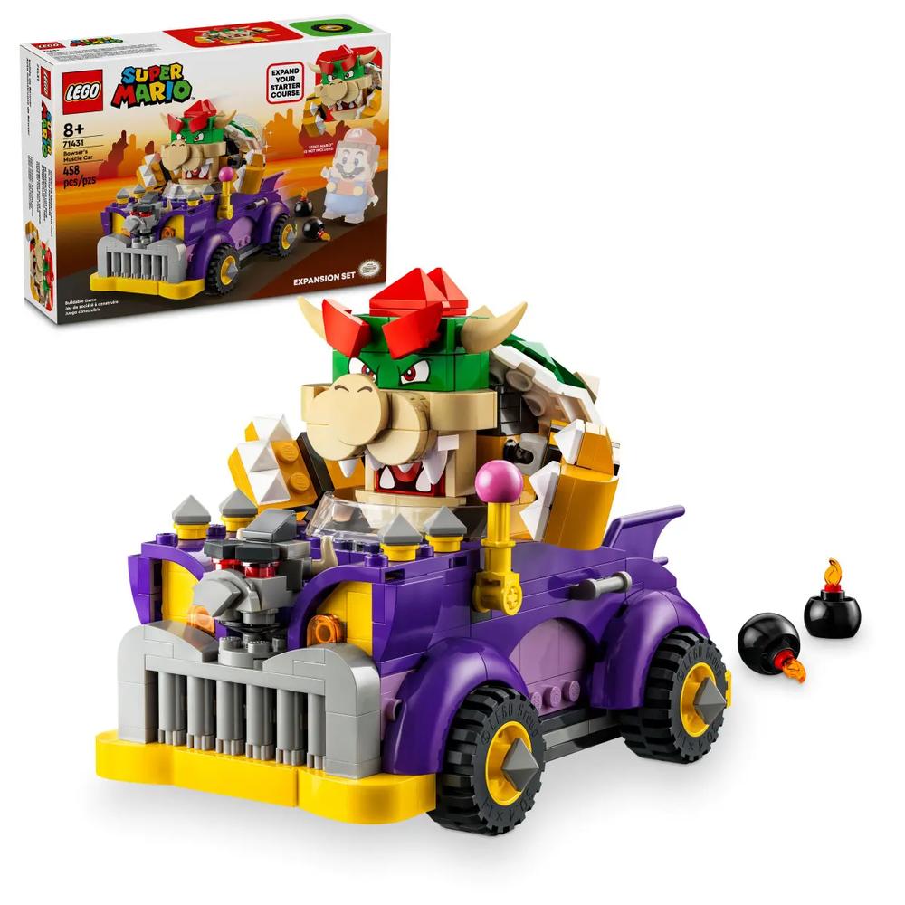 Foto 2 | Lego Super Mario Set De Expansion: Coche Monstruoso De Bowser 71431