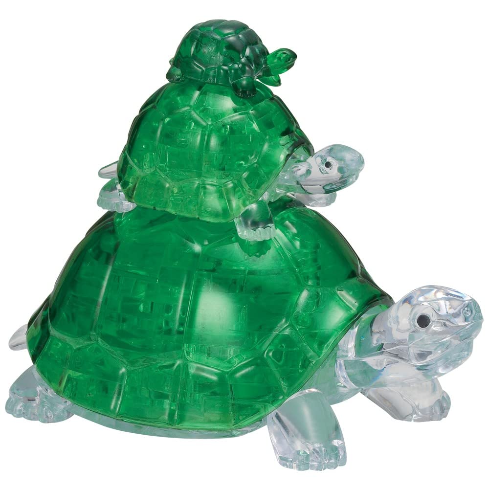 Foto 3 pulgar | Puzle De Cristal 3d Bepuzzled Turtles Green Age 12+ - Venta Internacional.