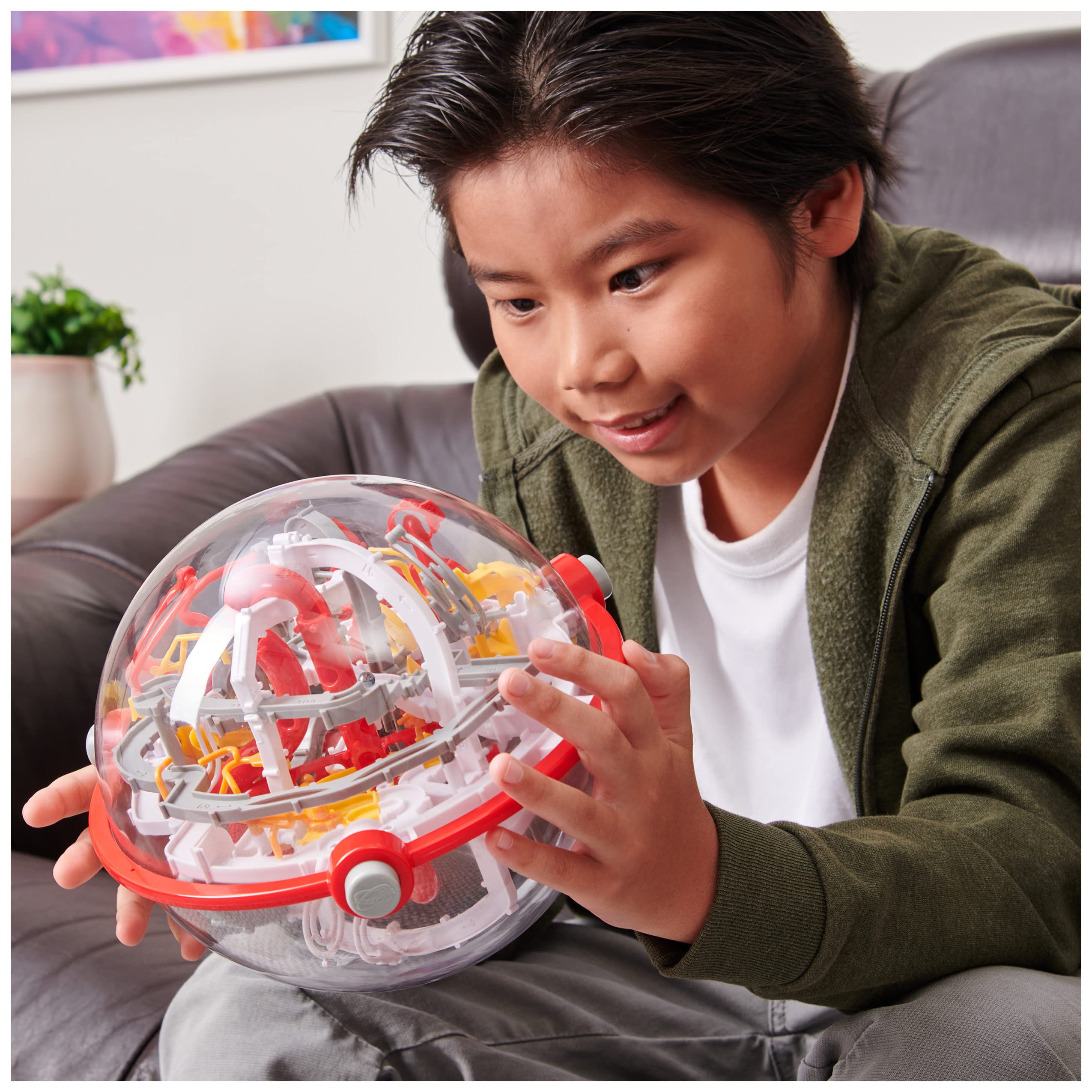 Foto 4 pulgar | Juguete De Rompecabezas 3d Con Forma De Laberinto De Bolas Perplexus Portal Spin Master - Venta Internacional.