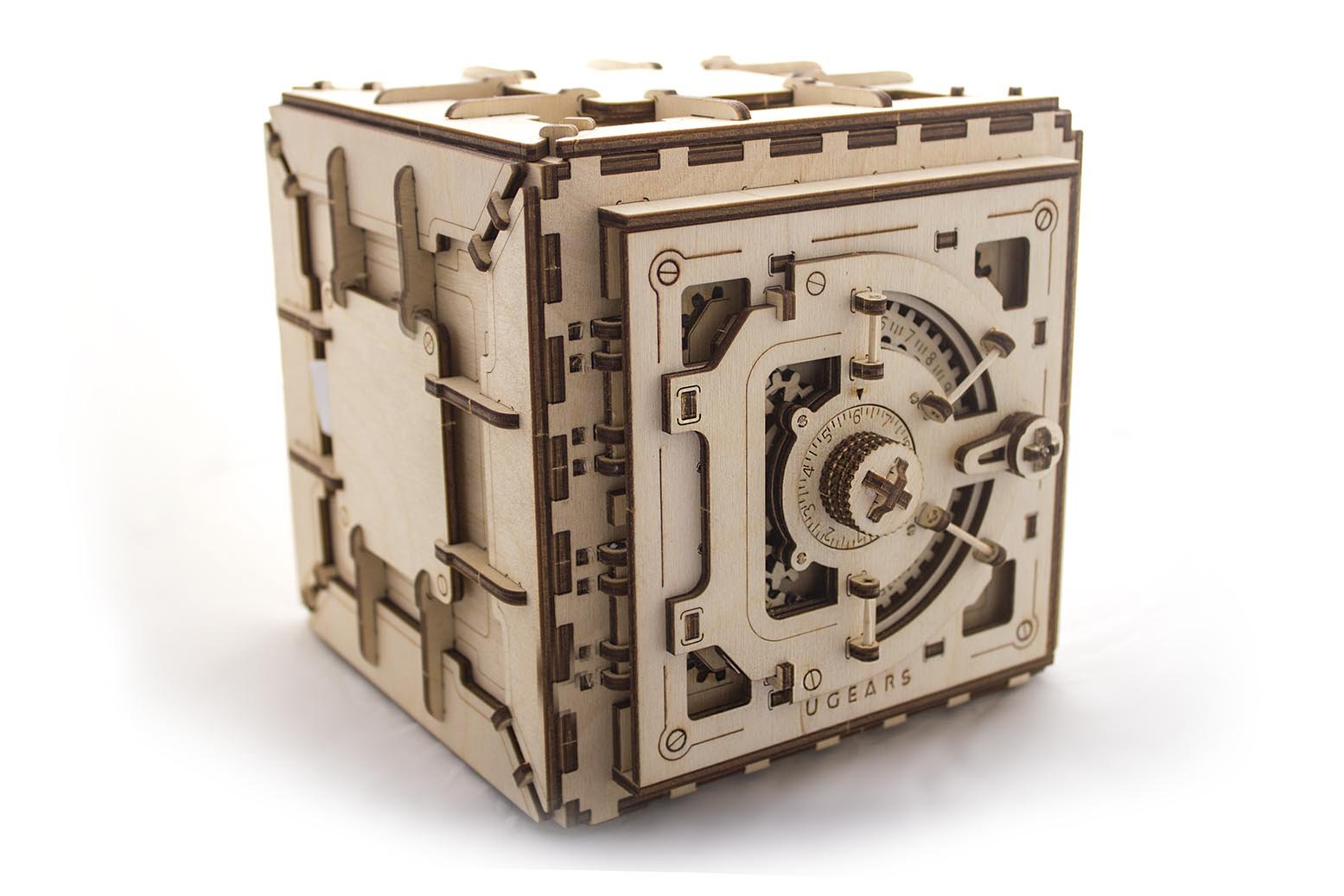 Foto 2 pulgar | Kit De Caja Fuerte Modelo Ugears De Rompecabezas De Madera 3d Con Cierre Personal - Venta Internacional.