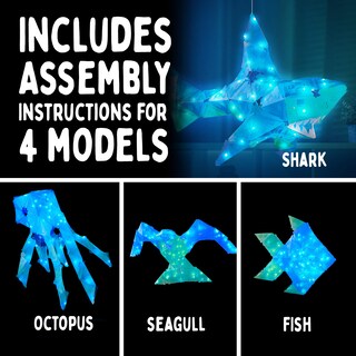 Foto 3 | Puzle Artesanal Thames & Kosmos Creatto Shimmer Shark & Ocean Pals - Venta Internacional.