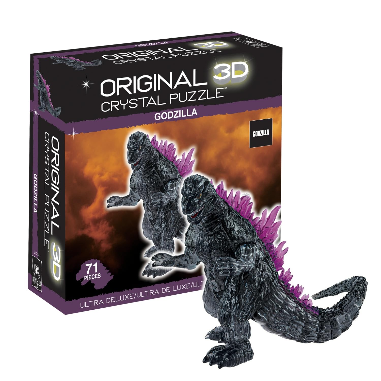 Foto 2 pulgar | Puzzle De Cristal 3d Desconcertó A Godzilla Ultra Deluxe - Venta Internacional.