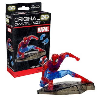 Foto 1 | El Rompecabezas De Cristal 3d Desconcertó Al Superhéroe De Marvel Spider-man - Venta Internacional.