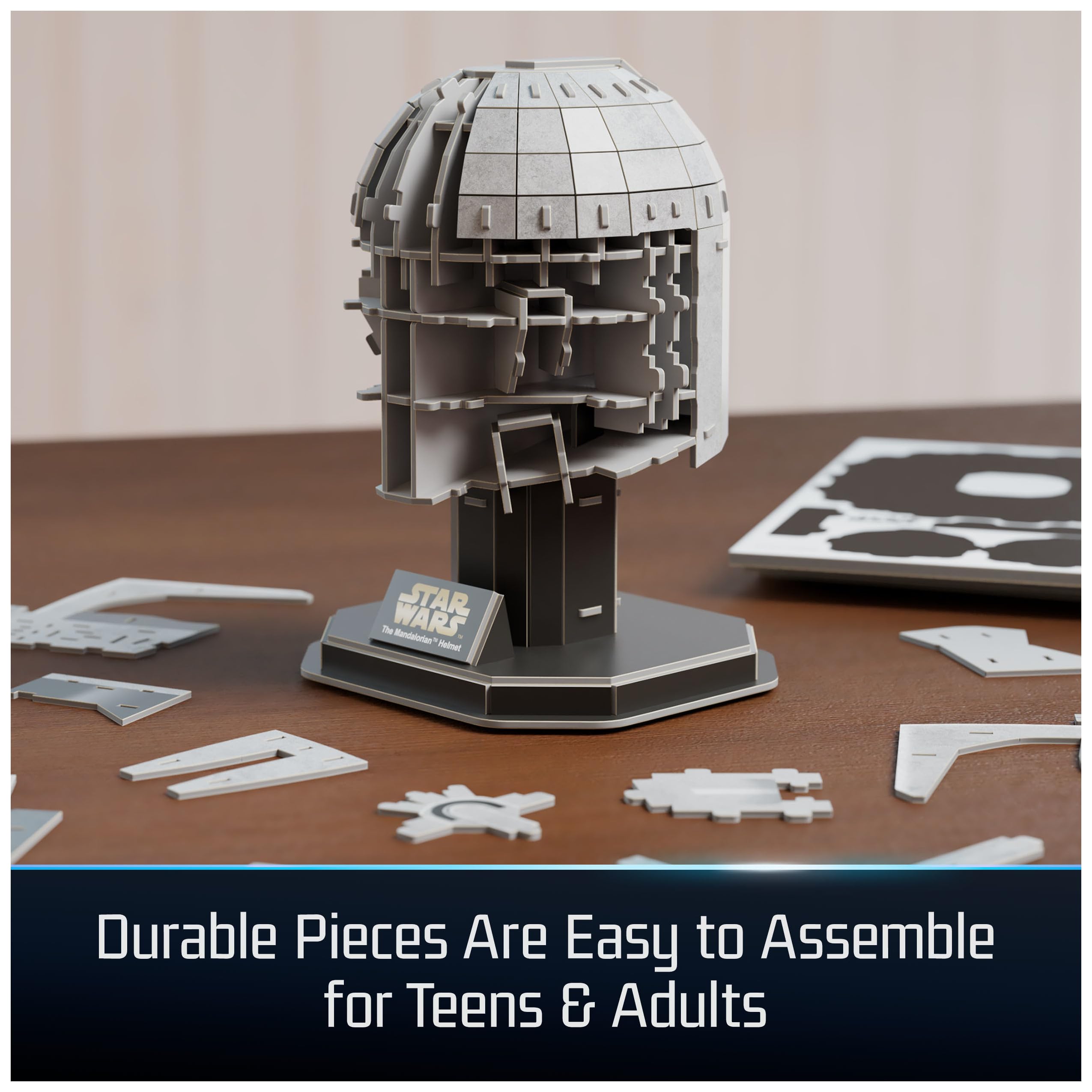 Foto 4 | Maqueta De Cartulina Spin Master Games Star Wars Mandalorian - Venta Internacional.