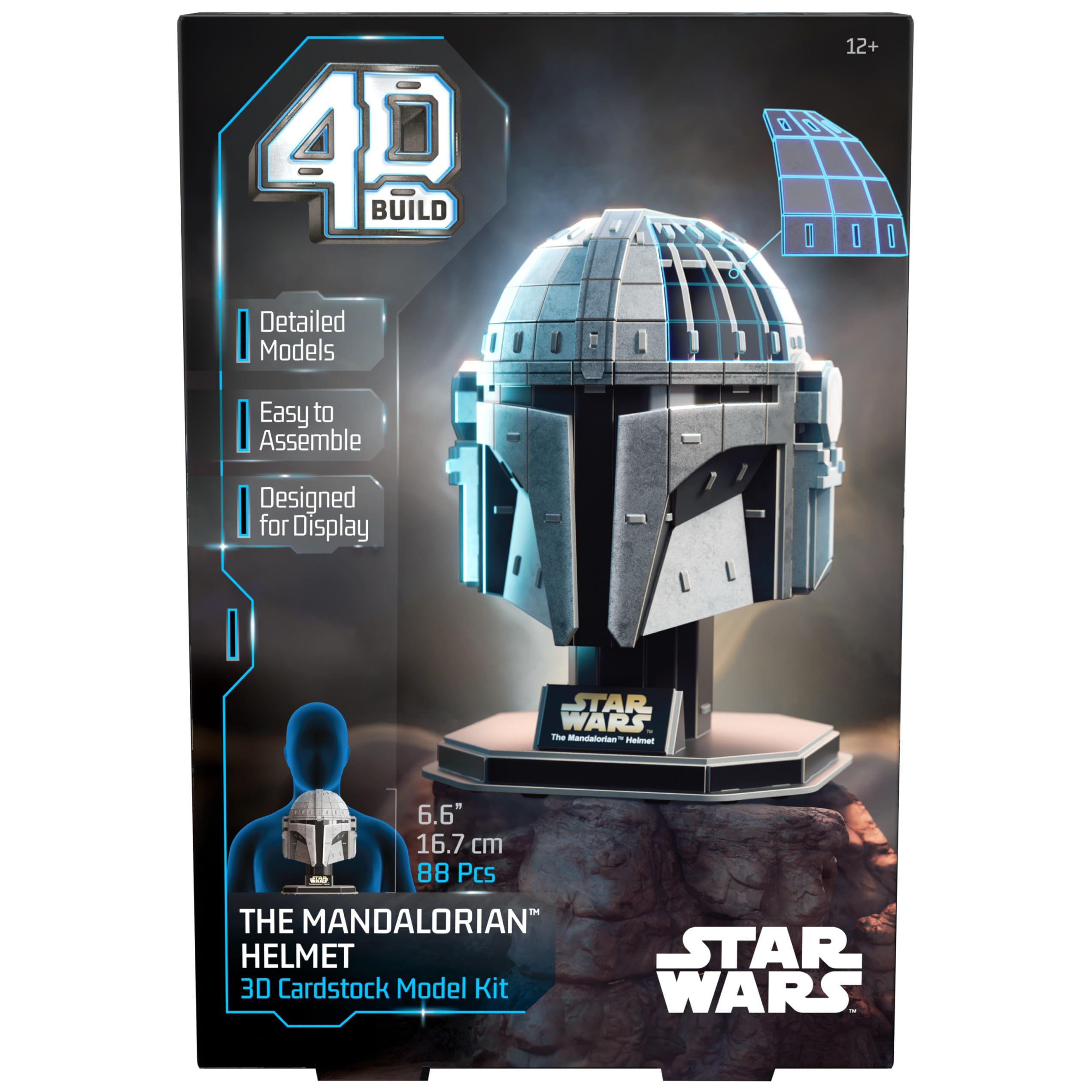 Foto 8 pulgar | Maqueta De Cartulina Spin Master Games Star Wars Mandalorian - Venta Internacional.