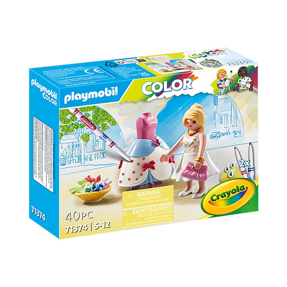 Playmobil Color: Diseñadora De Moda 71374