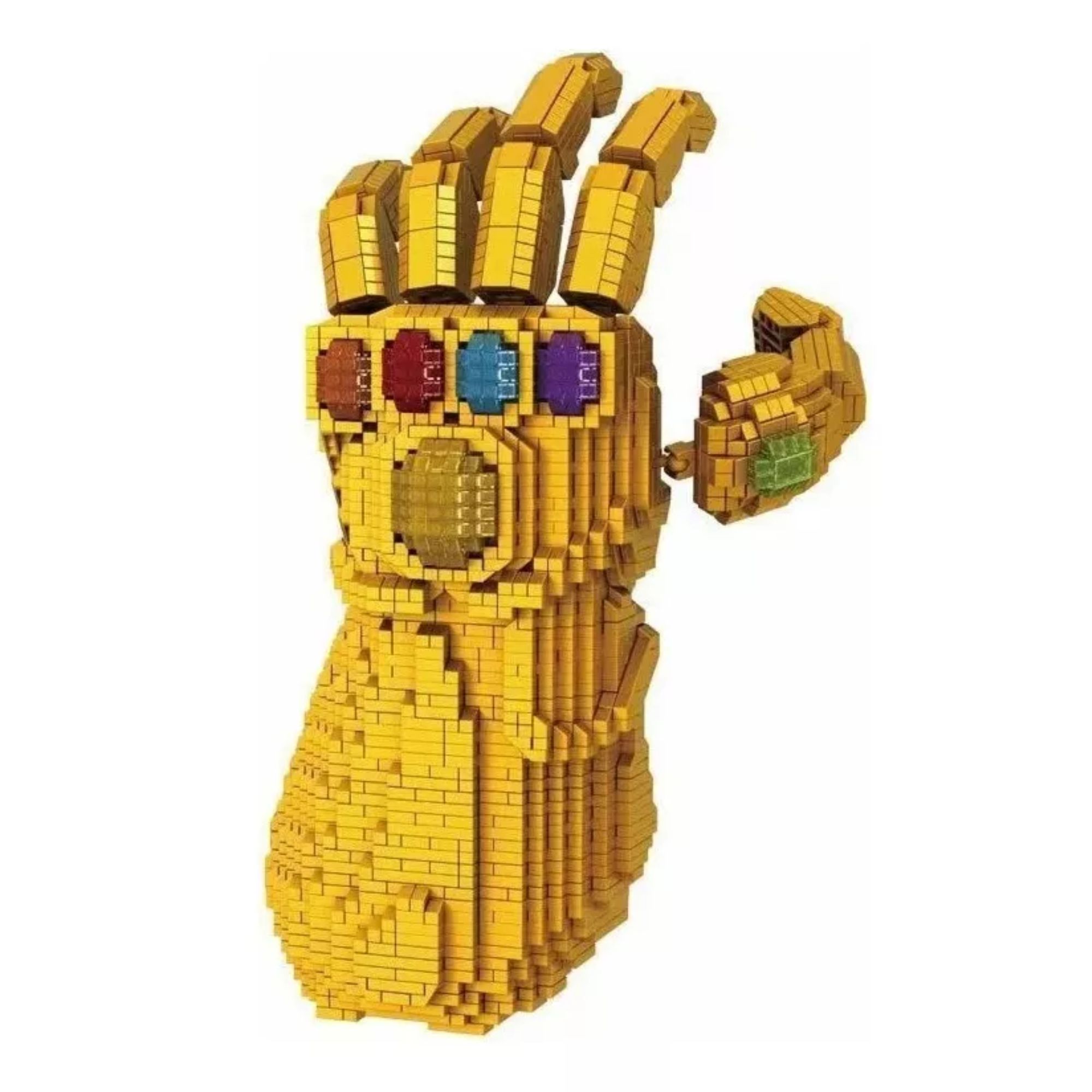 Foto 4 pulgar | Guantelete Del Infinito Set Bloques Armables Figura 3d Rompecabezas Guante Del Infinito Thanos