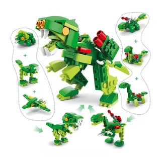 Foto 1 | 3d Juego De Bloques De Construcción De Mini Animales 12 En 1 Colores