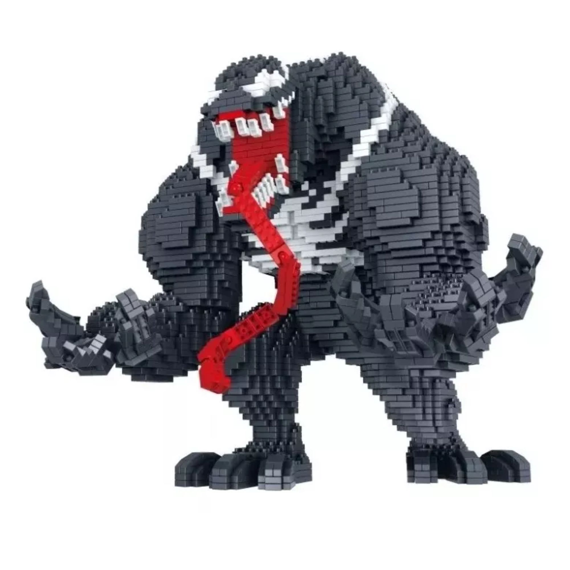 Foto 4 pulgar | Venom Gigante Avengers Mini Bloques Armables Spider-man Rompecabezas 3d Figura Venom Gigante