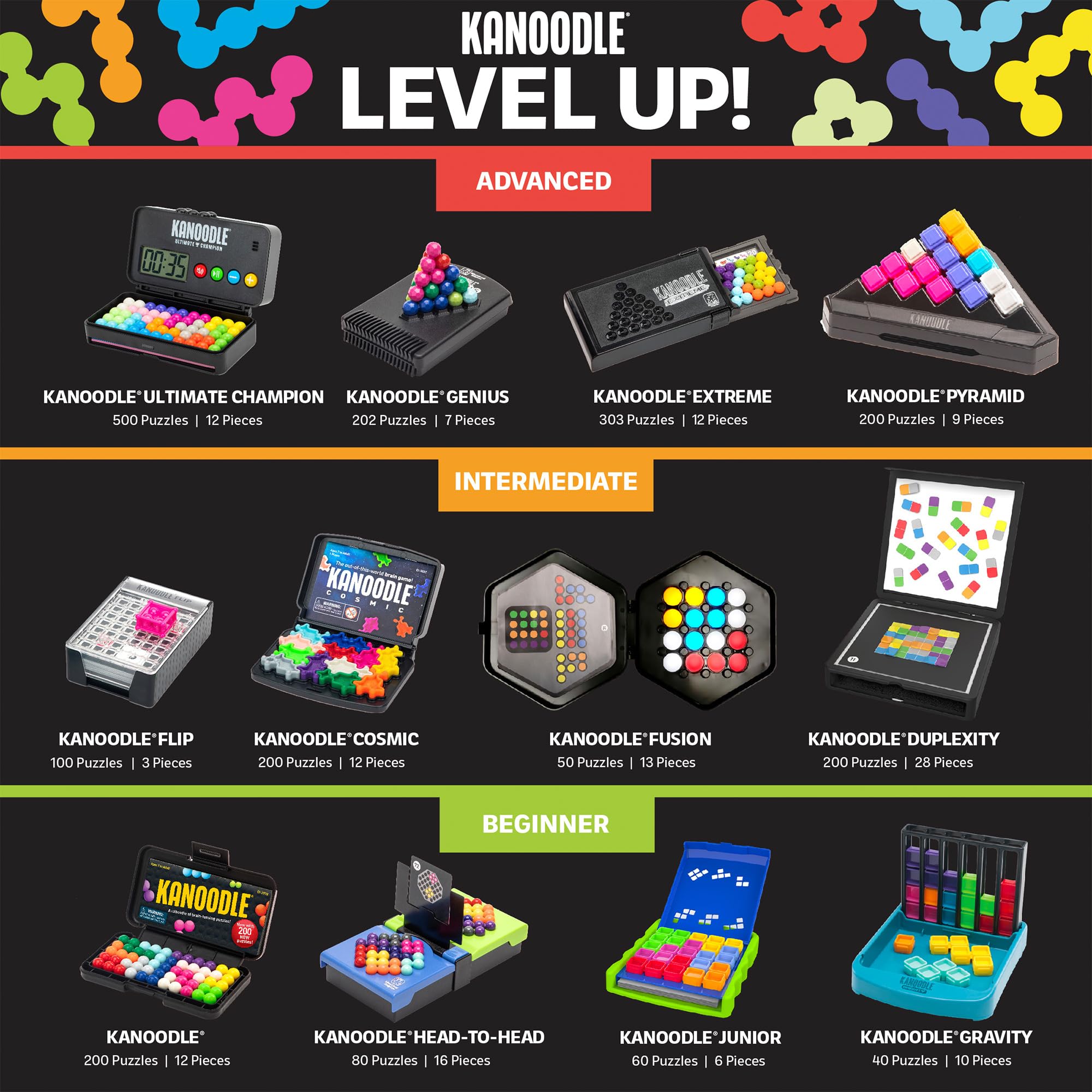 Foto 6 | Juego De Rompecabezas Educational Insights Kanoodle Genius 3d Para Mayores De 8 Años - Venta Internacional.