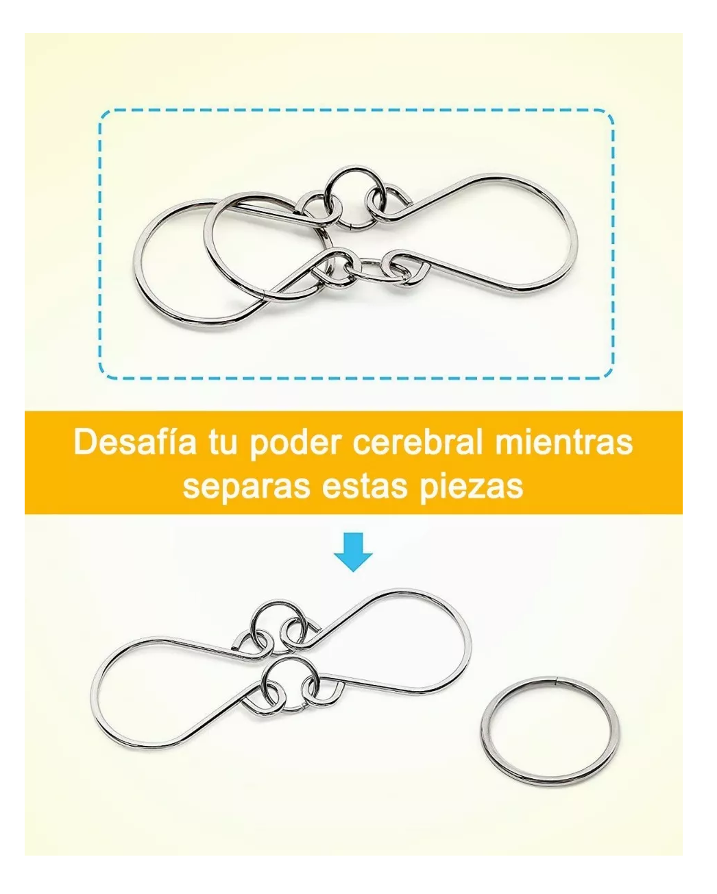 Foto 4 pulgar | Alambre de Metal para Niños Educativo 24 Piezas Plata