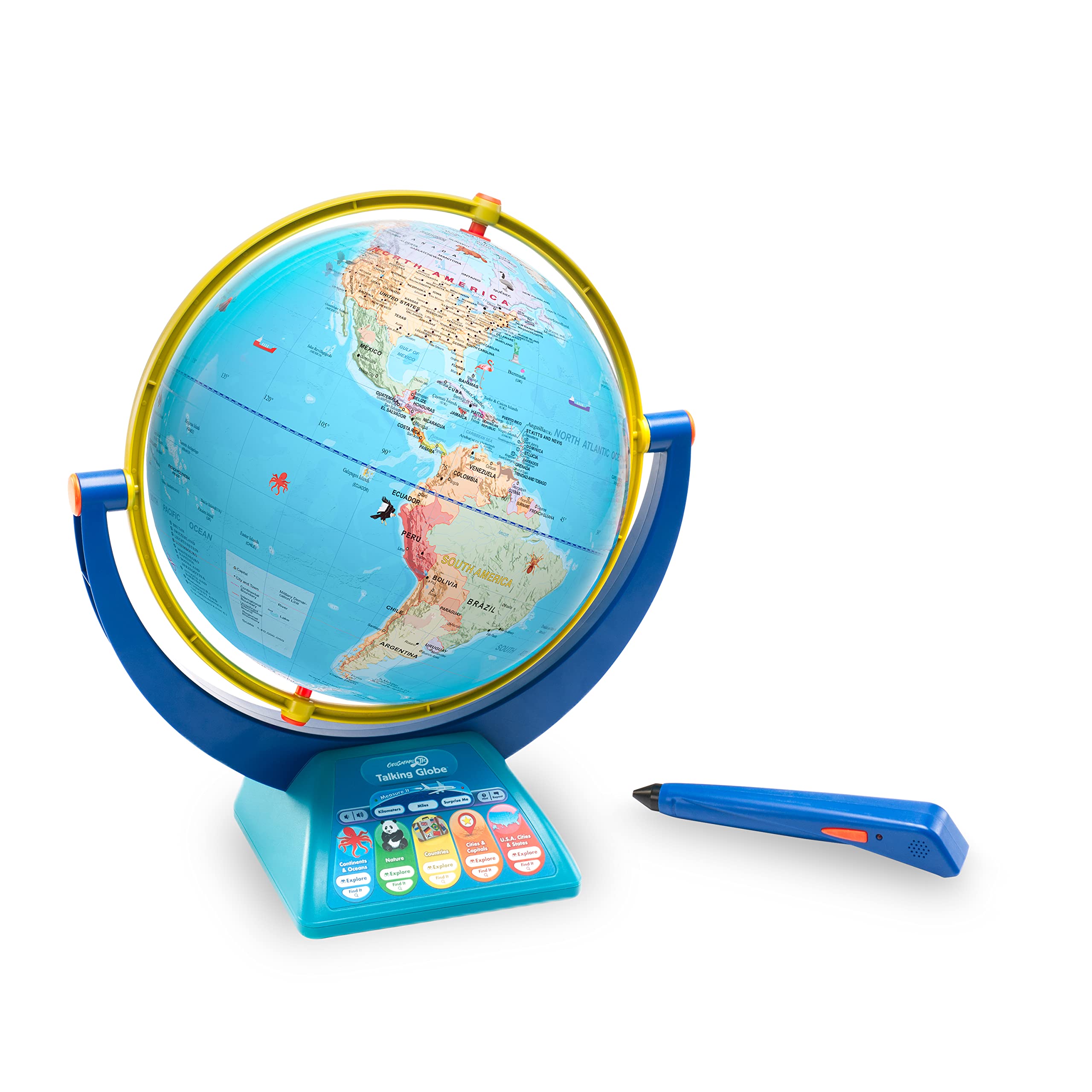 Foto 1 | Perspectivas Educativas De Talking Interactive Globe Geosafari Jr. - Venta Internacional.