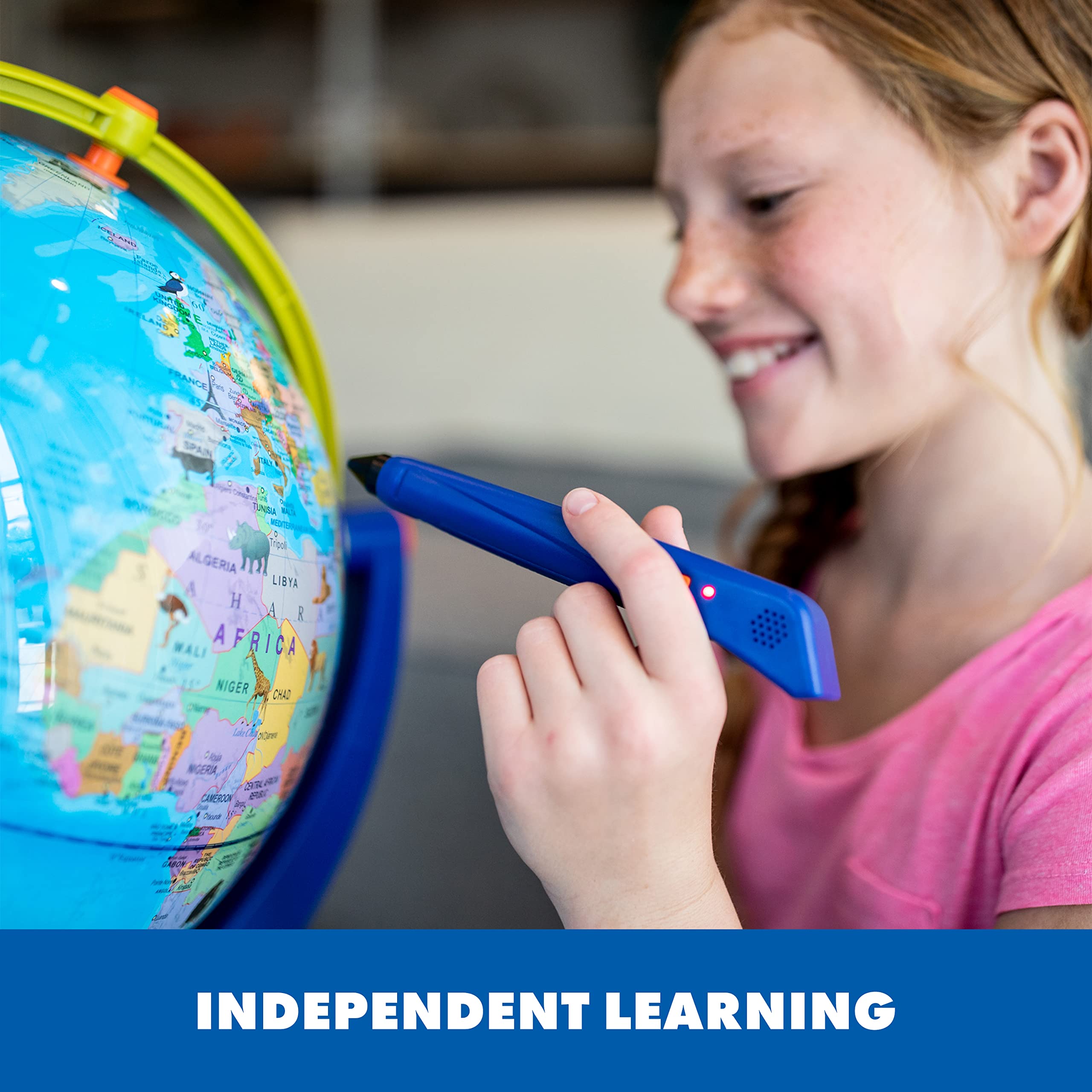 Foto 2 | Perspectivas Educativas De Talking Interactive Globe Geosafari Jr. - Venta Internacional.