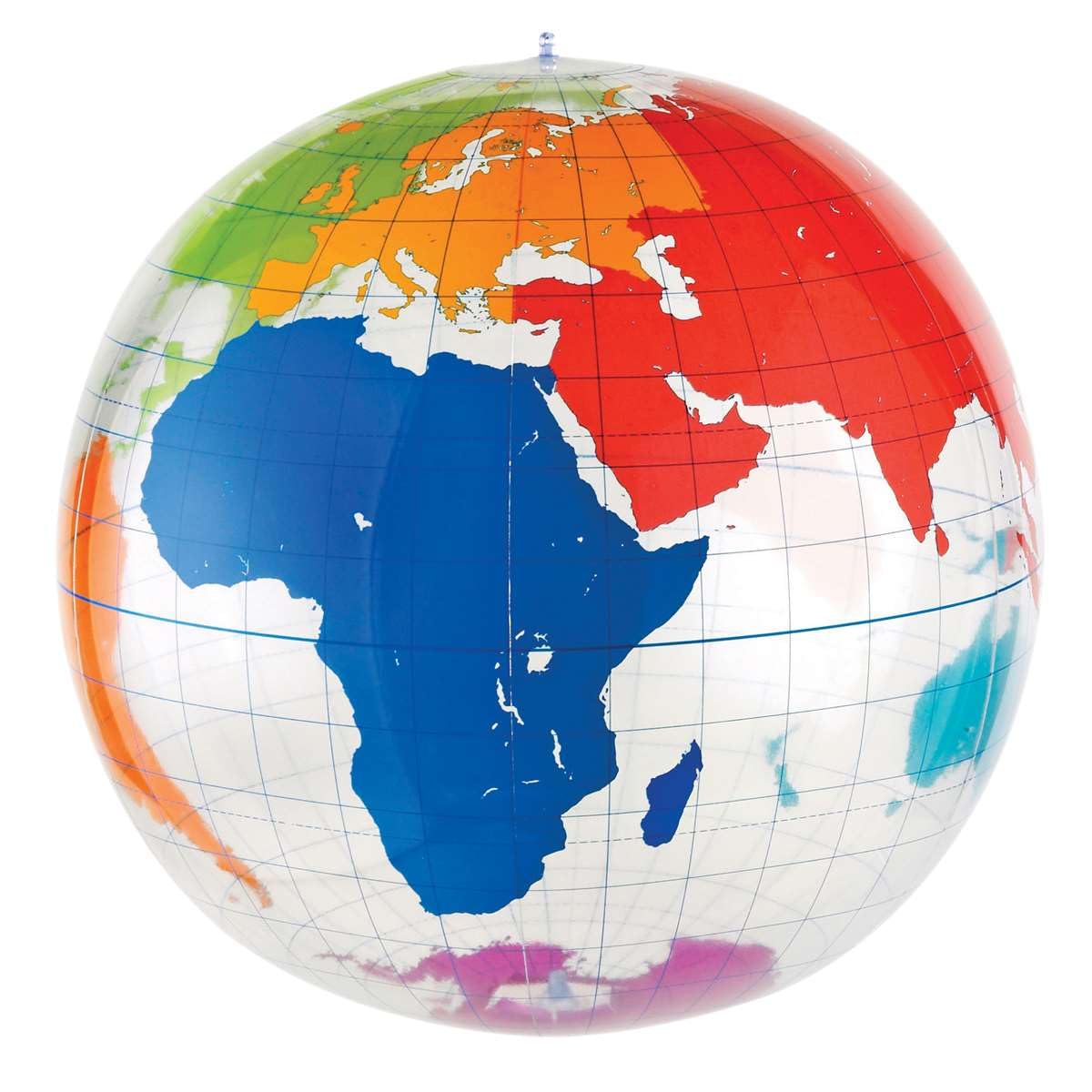 Foto 2 pulgar | Etiquetado Inflable Globe Learning Resources Geography Kids - Venta Internacional.