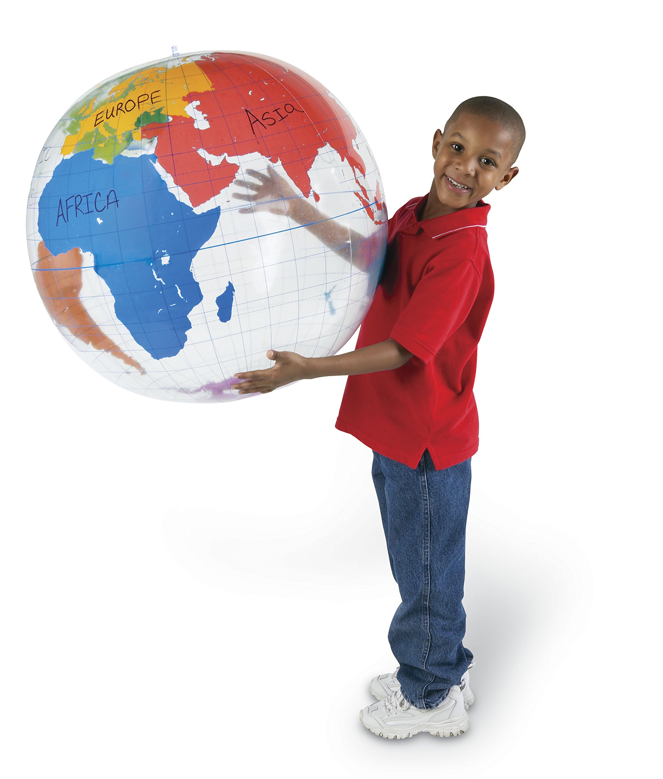 Foto 6 pulgar | Etiquetado Inflable Globe Learning Resources Geography Kids - Venta Internacional.