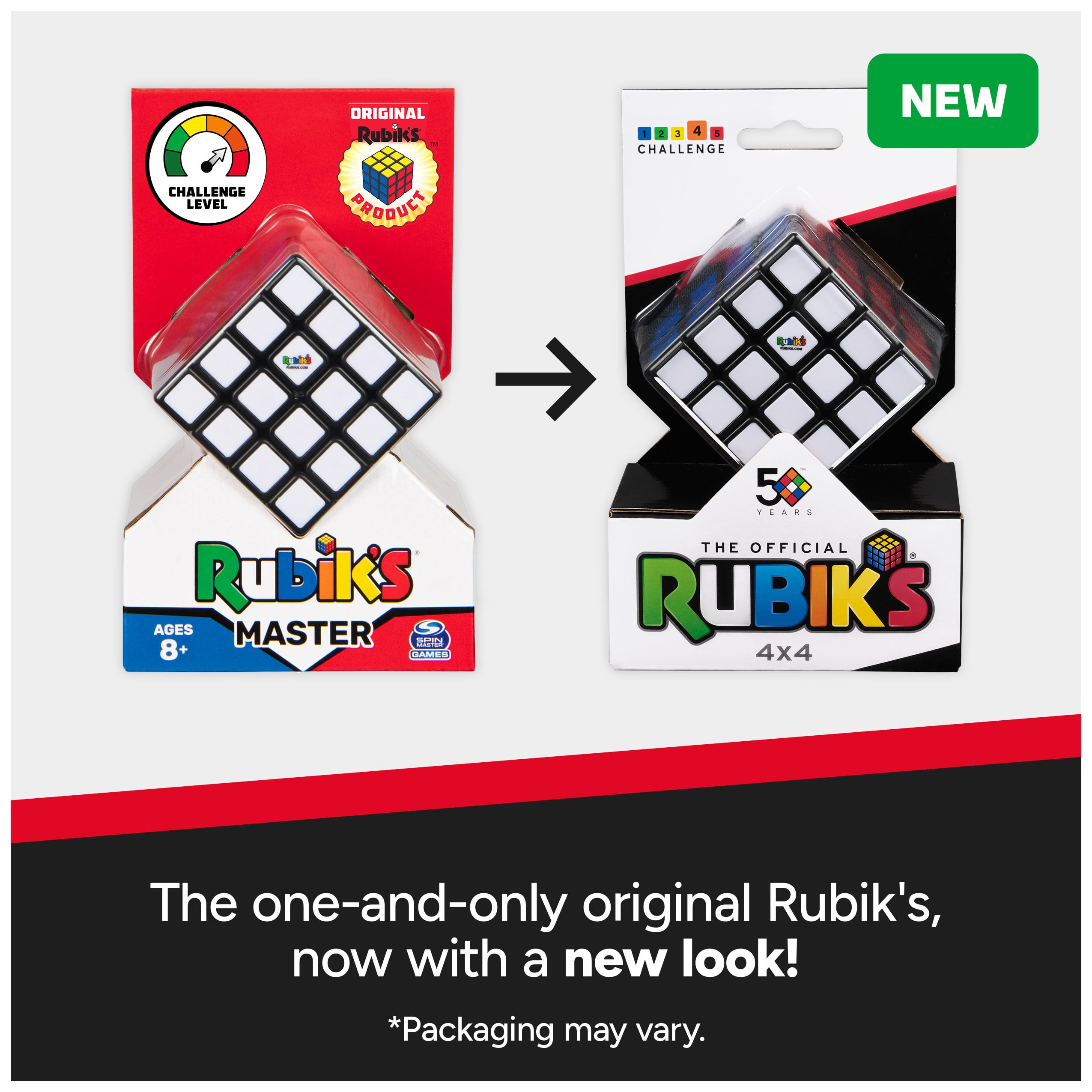 Foto 5 | Juego De Rompecabezas Rubik's Cube 4x4 Rubik's Original Age 8+ - Venta Internacional.