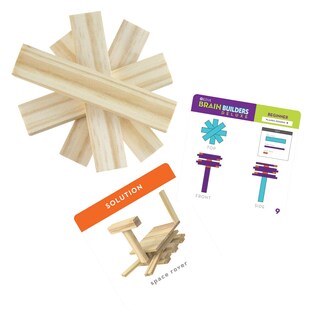Foto 2 | Juguete De Construcción Mindware Keva Brain Builders Deluxe Para Más De 7 Años - Venta Internacional.